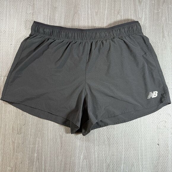 New Balance Women's Polyester Blend RC Running Shorts 3" Inseam - Black - Med - Picture 1 of 8